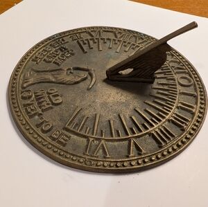 Brass Sun Dial